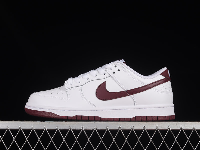 Nike Dunk Low “White/Night Maroon”