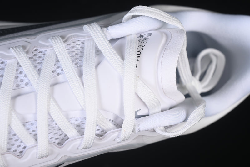 Nike Zoom Fly 6 “White / Pure Platinum / Obsidian Mist / Gridiron”