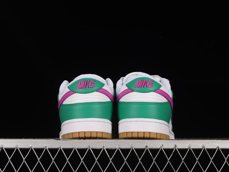 Nike Dunk Low “White Stadium Green  Fuchsia”