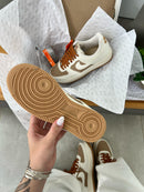 Tênis Air Force Branco/Marrom