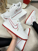 Tênis Nike Air Force - Branco/Vermelho