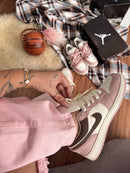 Tênis Air Jordan Low - Rose/Café