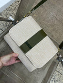 Bolsa Arezzo Palha – Verde Militar