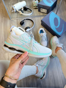 Asics Gel Tiranno – Branco & Vrde Água