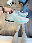 Asics Gel Tiranno – Branco & Vrde Água
