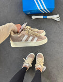 Tênis  Adidas Campus – Off White & Bege