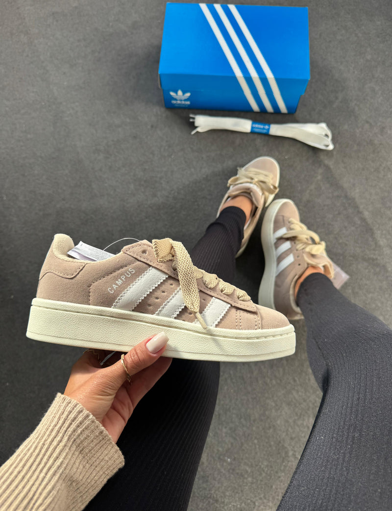 Tênis  Adidas Campus – Off White & Bege