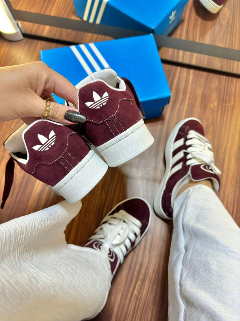 Tênis Adidas Campus - Bordo