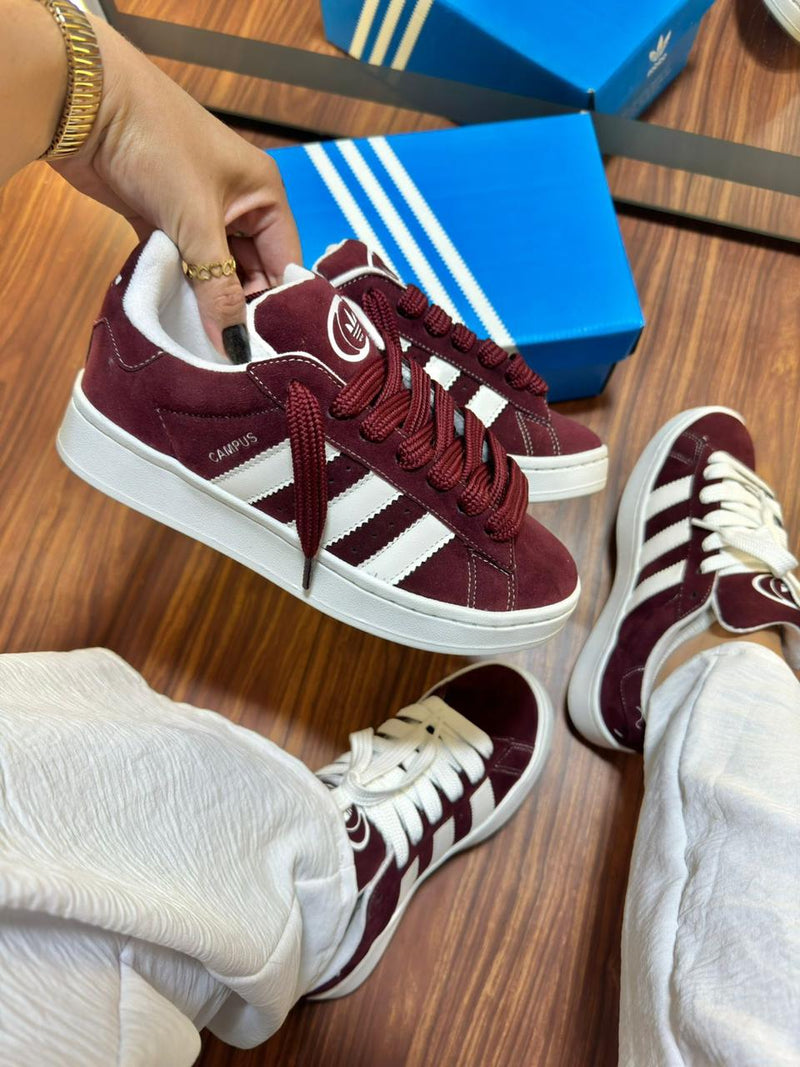 Tênis Adidas Campus - Bordo