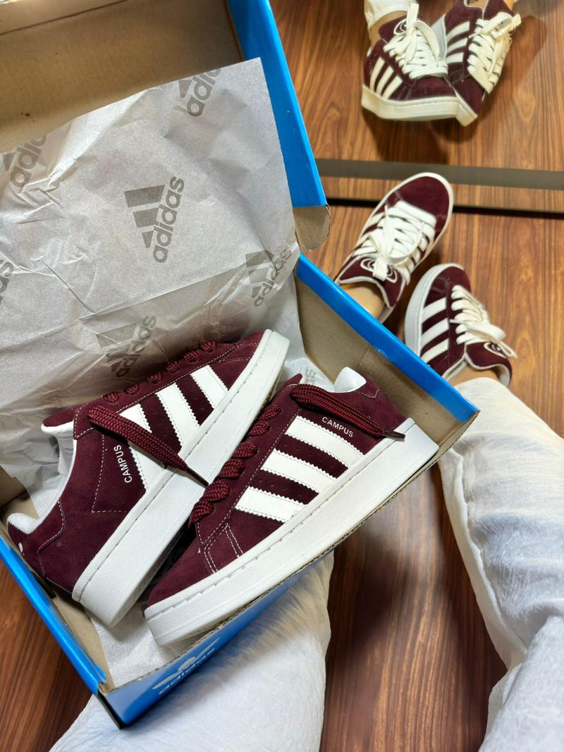 Tênis Adidas Campus - Bordo