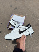 Tênis Nike Dunk Low - Branco/Preto
