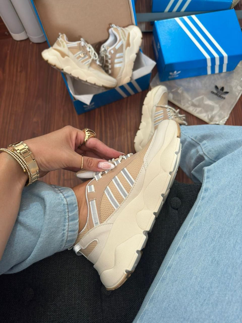 Tênis Adidas Dymond - Nude