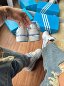 Tênis Adidas Forum Low - Branco/Azul