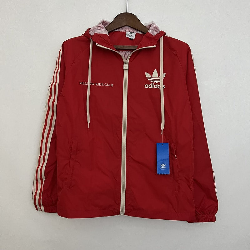 Jaqueta Adidas Mellow Ride Club - Vermelho