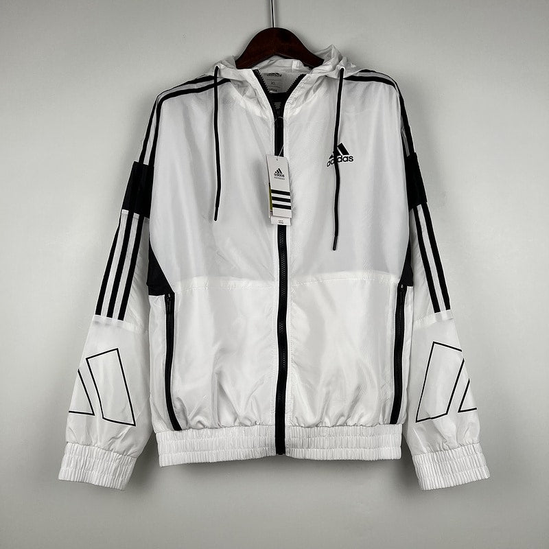 Jaqueta Corta Vento Adidas 23/24 - Branco