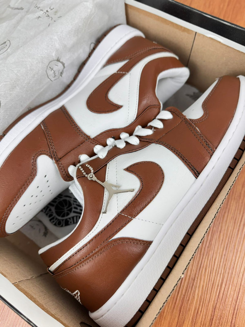 Tênis Nike Jordan 1 Low - Cacau