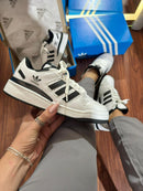 Tênis Forum Low  - Branco/Preto