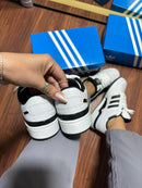 Tênis Forum Low  - Branco/Preto