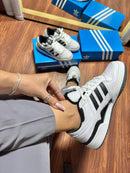 Tênis Forum Low  - Branco/Preto