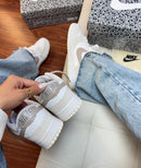 Tênis Dunk Low - Areia/Glitter