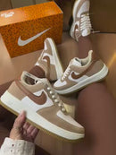 Tênis Air Force  - Marrom/Marrom