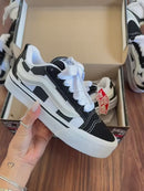 Tênis Vans Knu Skool - Xadrez Branco/Preto