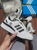 Tênis Forum Low  - Branco/Preto