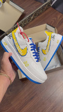 Tênis AIR force 1 - golden state Warriors