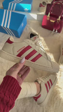 Adidas Superstar - Off White/Cereja