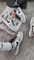 Tênis Nike Jordan 1 Low - Cinza