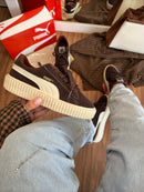 Puma Suede Plataforma – Marrom Escuro