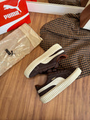 Puma Suede Plataforma – Marrom Escuro