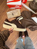 Puma Suede Plataforma – Marrom Escuro