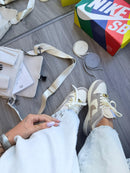 Tênis Dunk Low - Cinza/Nude