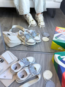 Tênis Dunk Low - Cinza/Nude