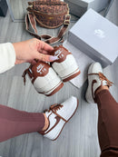 Air Force Branco & Marrom