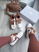 Air Force Branco & Marrom
