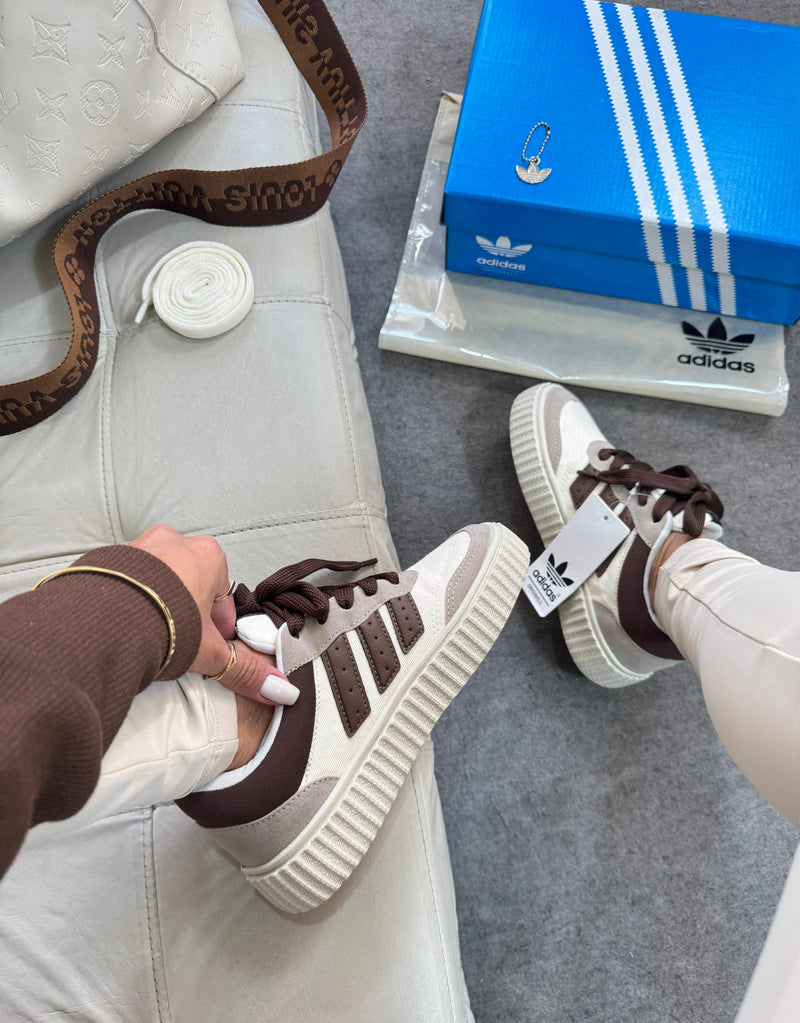 Adidas Space Casual – Marrom & Off