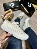 Tênis All Star - Off White Renda