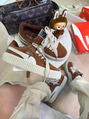 Puma Suede Plataforma - Caramelo