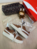 Puma Suede Plataforma - Caramelo