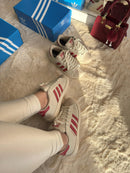 Adidas Superstar - Off White/Cereja