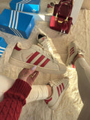 Adidas Superstar - Off White/Cereja
