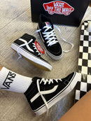 Tênis Vans Bota- Preto/Branco