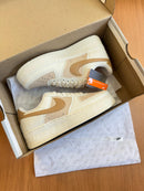 Tênis  Air Force Tricô - Creme